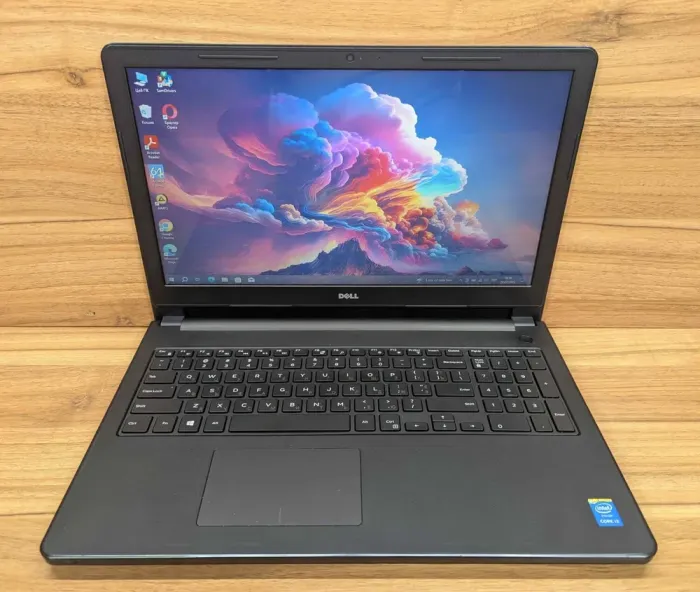 Ноутбук Dell Inspiron 15-3558 / 15.6" (1366x768) TN / Intel Core i3-5005U (2 (4) ядра по 2.0 GHz) / 8 GB DDR3 / 240 GB SSD / Intel HD Graphics 5500 / WebCam / HDMI / Windows 10 б/в - зображення 2