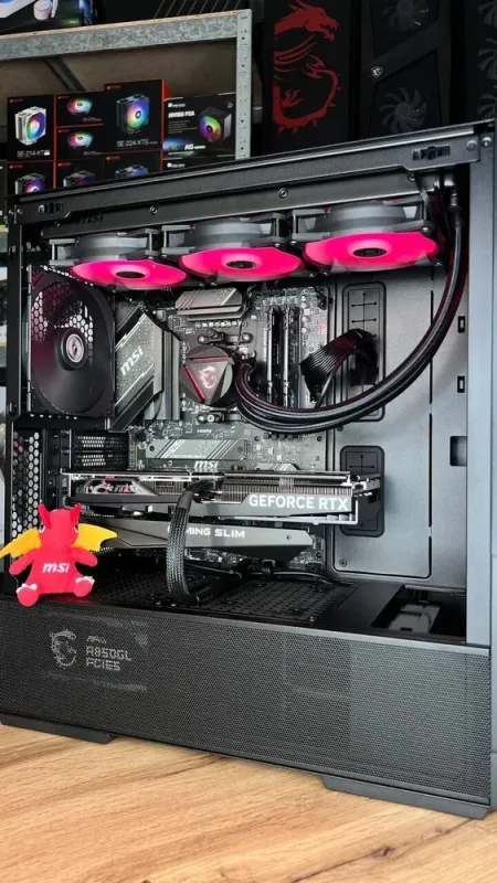 Збірка під замовлення:ігровий ПК Lian Li LanCool 216 RGB Black Tower / AMD Ryzen 7 7700X (8 (16) ядер по 4.5 - 5.4 GHz) / 32 GB DDR5 / 2000 GB SSD M.2 / nVidia GeForce RTX 4070 Super, 12 GB GDDR6X, 192-bit / 850W - зображення 7