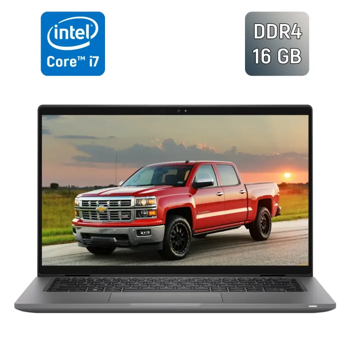 Ультрабук Dell Latitude 7430 / 14" (1920x1080) IPS / Intel Core i7-1265U (10 (12) ядер по 3.6 - 4.8 GHz) / 16 GB DDR4 / 480 GB SSD / Intel Iris Xe Graphics / WebCam / TouchID / Windows 11 б/в - зображення 1