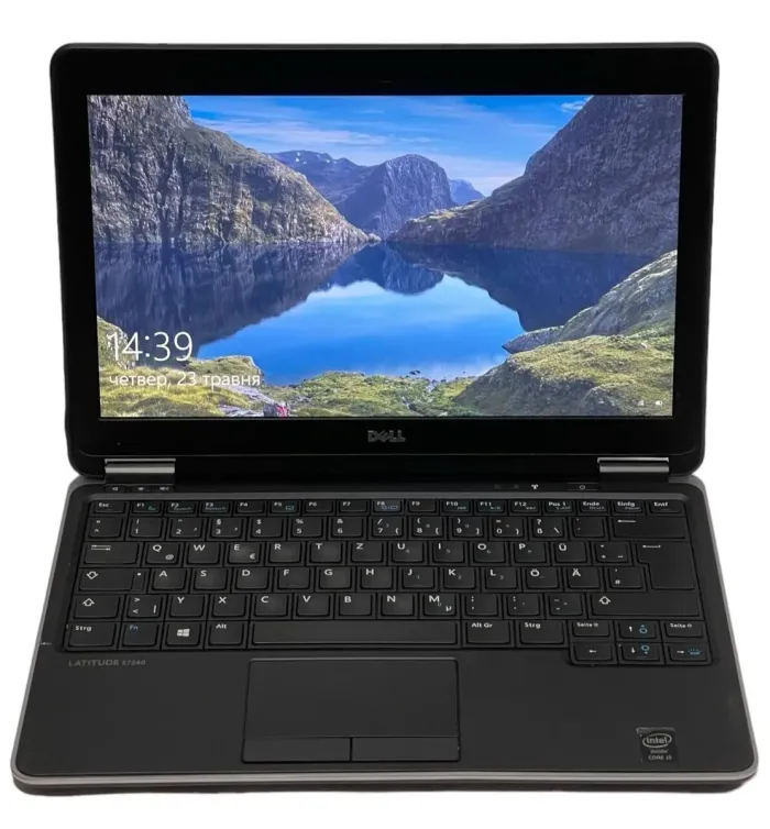 Нетбук Б-клас Dell Latitude E7240 / 12.5" (1366x768) TN / Intel Core i5-4300U (2 (4) ядра по 1.9 - 2.9 GHz) / 8 GB DDR3 / 256 GB SSD / Intel HD Graphics 4400 / WebCam б/в - зображення 3