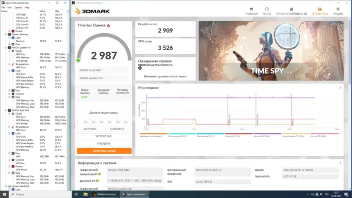 Дискретна відеокарта  nVidia Tesla K40c, 12 GB GDDR5, 384-bit б/в - зображення 7