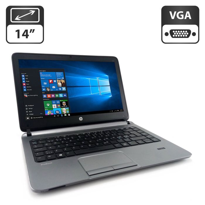 Ноутбук HP EliteBook 840 G1 / 14" (1366x768) TN / Intel Core i5-4200U (2 (4) ядра по 1.6 - 2.6 GHz) / 4 GB DDR3 / 500 GB HDD / Intel HD Graphics 4400 / WebCam б/в - зображення 1