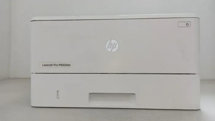 Принтер HP LaserJet Pro M402dne / Лазерний монохромний друк / 1200x1200 dpi / A4 / 38 стор/хв / USB 2.0, Ethernet / Дуплекс / Кабелі в комплекті б/в - зображення 3