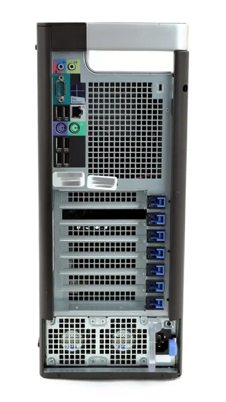 Сервер Dell Precision T7810 Tower / 2x Intel Xeon E5-2683 v4 (16 (32) ядер по 2.1 - 3.0 GHz) / 256 GB DDR4 / 256 GB SSD M.2 / 685W / Win 10 Pro б/в - зображення 3