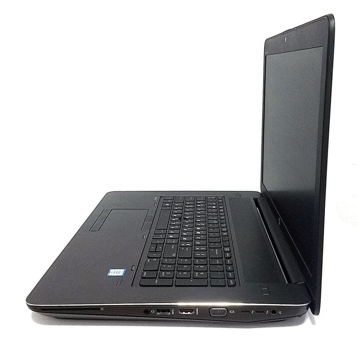 Мобільна робоча станція HP ZBook 17 G3 / 17,3" (1600x1900) TN / Intel Core i7-6700HQ (4 (8) ядра по 2,6 - 3,5 ГГц) / 16 ГБ DDR4 / 256 ГБ SSD NVMe / nVidia Quadro M1000M, 2 ГБ GDDR5, 128-біт / WebCam / Win 10 LIC б/в - зображення 4