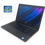 Ноутбук Dell Latitude 5580 / 15.6" (1920x1080) IPS / Intel Core i5-6300U (2 (4) ядра по 2.4 - 3.0 GHz) / 8 GB DDR4 / 128 GB SSD / Intel HD Graphics 520 / WebCam / Win 10 б/в