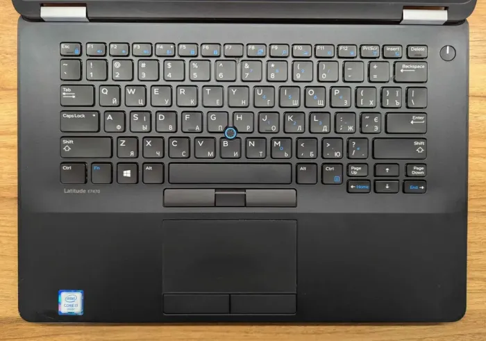 Ультрабук Dell Latitude E7470 / 14" (1920x1080) IPS / Intel Core i7-6600U (2 (4) ядра по 2.6 - 3.4 GHz) / 8 GB DDR4 / 256 GB SSD / Intel HD Graphics 520 / WebCam / Windows 10 б/в - зображення 3