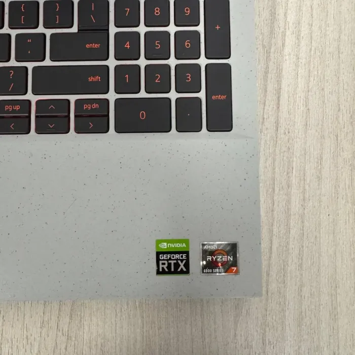 Ігровий ноутбук Б-класу Dell G15 5525 / 15,6" (1920x1080) IPS / AMD Ryzen 7 6800H (8 (16) ядер по 3,2 - 4,7 ГГц) / 16 ГБ DDR5 / 512 ГБ SSD / nVidia GeForce RTX 3050 Ti, 4 ГБ GDDR6, 128-біт / Веб-камера б/в - зображення 9