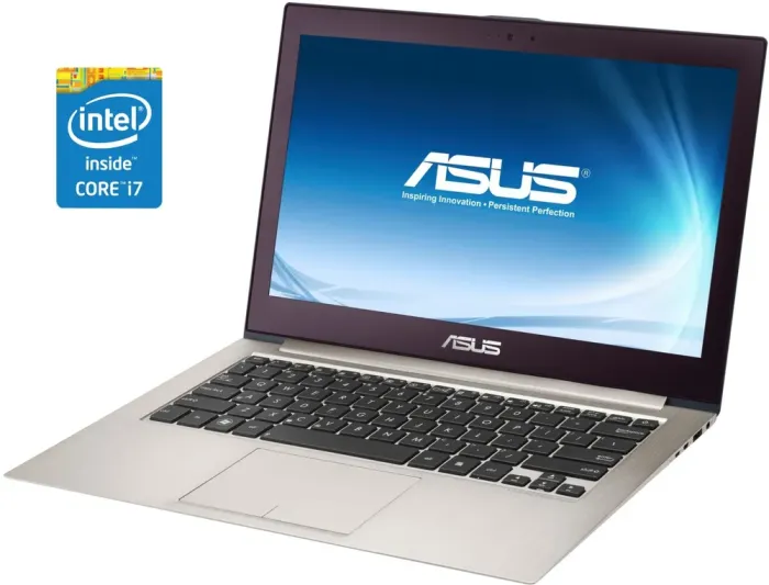 Ультрабук Б-клас Asus ZenBook UX31A / 13.3" (1920x1080) IPS / Intel Core i7-3537U (2 (4) ядра по 2.0 - 3.1 GHz) / 4 GB DDR3 / 128 GB SSD / Intel HD Graphics 4000 / WebCam б/в - зображення 1