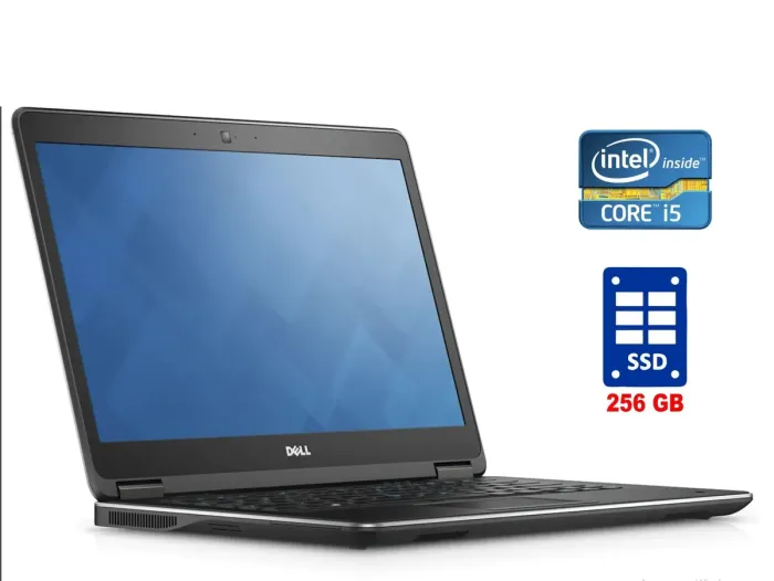 Ультрабук Dell Latitude E7440 / 14" (1920x1080) TN / Intel Core i5-4310U (2 (4) ядра по 2.0 - 3.0 GHz) / 4 GB DDR3 / 256 GB SSD / Intel HD Graphics 4400 / WebCam / Win 8 б/в - зображення 2