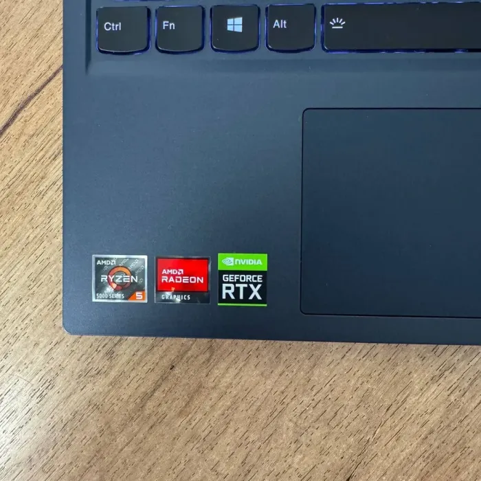 Ігровий ноутбук Lenovo Legion 5 15ACH6H / 15.6" (1920x1080) IPS / AMD Ryzen 5 5600H (6 (12) ядер по 3.3 - 4.2 GHz) / 16 GB DDR4 / 1000 GB SSD / nVidia GeForce RTX 3050, 4 GB GDDR6, 128-bit / WebCam б/в - зображення 8