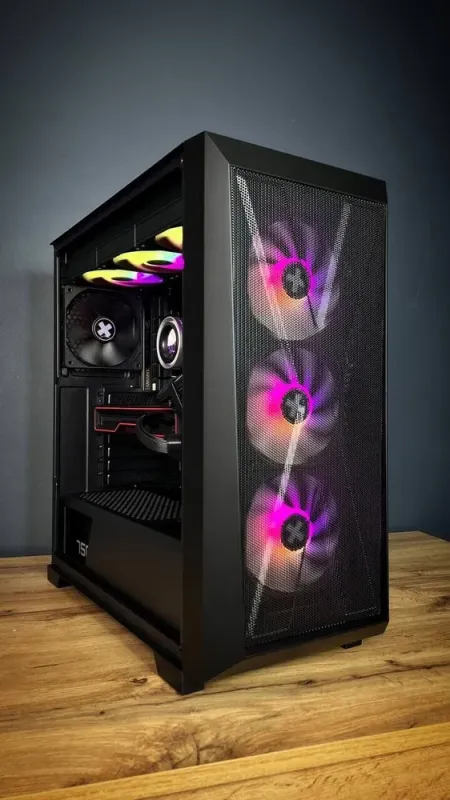 Збірка під замовлення: комп'ютер Xilence Xilent X X912 ARGB Tower / AMD Ryzen 5 7600X (6 (12) ядер по 4.7 - 5.3 GHz) / 32 GB DDR5 / 1000 GB SSD M.2 / AMD Radeon RX 6800, 16 GB GDDR6, 256-bit / 750W б/в - зображення 2