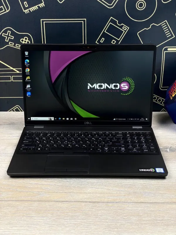 Ноутбук Dell Latitude 5500 / 15.6" TN / Core i5-8365U (4(8) ядра по 1.6-4.1 GHz) / 8GB DDR4 / 256GB SSD / UHD Graphics 620 / WebCam б/в - зображення 2