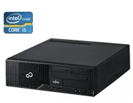 ПК Б-клас Fujitsu Esprimo E500 E85+ SFF / Intel Core i5-2400 (4 ядра по 3.1 - 3.4 GHz) / 8 GB DDR3 / 240 GB SSD / Intel HD Graphics 2000 / DVD-RW б/в