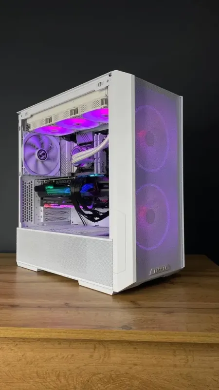 Ігровий ПК Lian-Li Lancool 216 RGB White Tower / Intel Core i5-13400F (10(16) ядер по 1.8-4.6 GHz) / 32GB DDR5 / 2000GB SSD / GeForce RTX 3070 Ti, 8GB GDDR6X, 256-bit / 850W - зображення 2