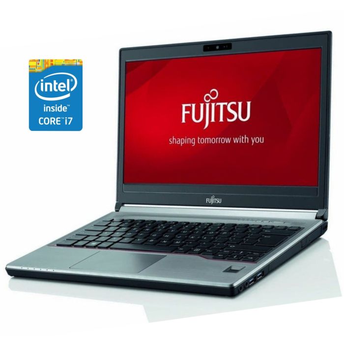 Ноутбук Б-клас Fujitsu LifeBook E753 / 15.6" (1920x1080) IPS / Intel Core i7-3632QM (4 (8) ядра по 2.2 - 3.2 GHz) / 8 GB DDR3 / 256 GB SSD / Intel HD Graphics 4000 / WebCam / DVD-ROM / Win 10 Pro б/в - зображення 1