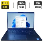 Ультрабук Dell Latitude 5400 / 14" (1920x1080) IPS Touch / Intel Core i5-8365U (4 (8) ядра по 1.6 - 4.1 GHz) / 16 GB DDR4 / 256 GB SSD / Intel UHD Graphics 620 / WebCam б/в