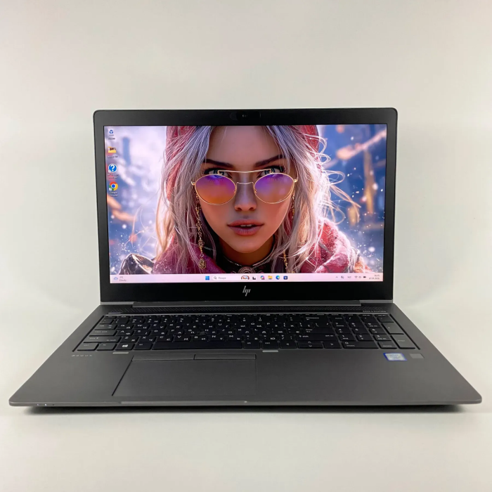 Ноутбук Б-клас HP Zbook 15u G6 / 15.6" (1920x1080) IPS / Intel Core i7-8665U (4 (8) ядра по 1.9 - 4.8 GHz) / 16 GB DDR4 / 256 GB SSD / Intel UHD Graphics / WebCam / TouchID б/в - изображение 2