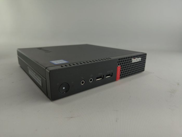 Комплект ПК: неттоп Lenovo ThinkCentre M910q Tiny USFF / Intel Core i5-7500T (4 ядра по 2.7 - 3.3 GHz) / 16 GB DDR4 / 240 GB SSD / Intel HD Graphics 630 + Монітор 24" (1920x1080) TN б/в - зображення 3
