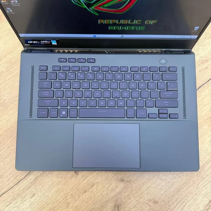 Ігровий ноутбук Asus ROG Zephyrus GA503RM / 15.6" (2560x1440) IPS / AMD Ryzen 9 6900HS (8 (16) ядер по 3.3 - 4.9 GHz) / 16 GB DDR5 / 512 GB SSD NVMe / nVidia GeForce RTX 3060, 6 GB GDDR6, 192-bit / WebCam б/в - зображення 7