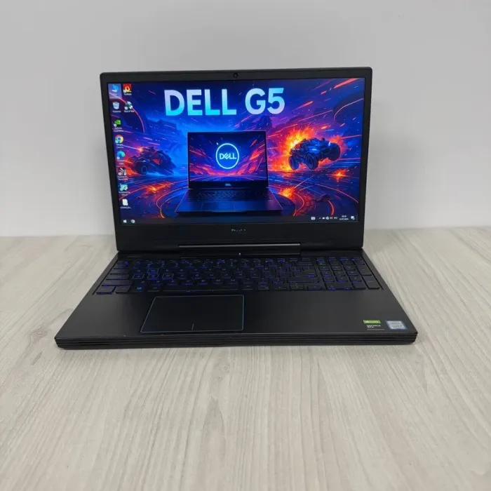 Ігровий ноутбук Б-клас Dell G5 15 5590 / 15.6" (1920x1080) IPS / Intel Core i7-9750H (6 (12) ядер по 2.6 - 4.5 GHz) / 16 GB DDR4 / 512 GB SSD NVMe / nVidia GeForce GTX 1660 Ti, 6 GB GDDR6, 192-bit / WebCam б/в - зображення 2