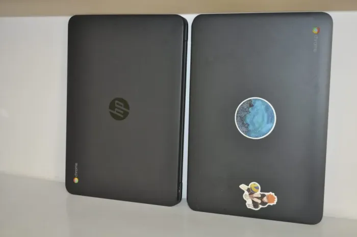 Ноутбук Б-клас HP ChromeBook 14 G4 / 14" (1366x768) TN / Intel Celeron N2840 (2 ядра по 2.16 - 2.58 GHz) / 4 GB DDR3 / 16 GB eMMC / Intel HD Graphics / WebCam / Chrome OS б/в - зображення 18