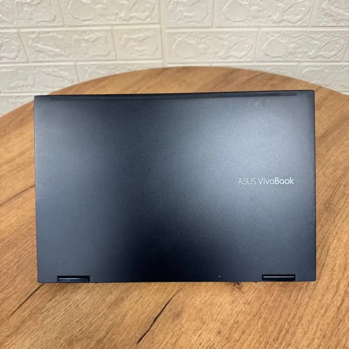 Ультрабук-трансформер Б-клас Asus VivoBook Flip 14 TM420UA / 14" (1920x1080) IPS Touch / AMD Ryzen 7 5700U (8 (16) ядер по 1.8 - 4.3 GHz) / 8 GB DDR4 / 256 GB SSD NVMe / AMD Radeon Vega Graphics / WebCam б/в - зображення 3