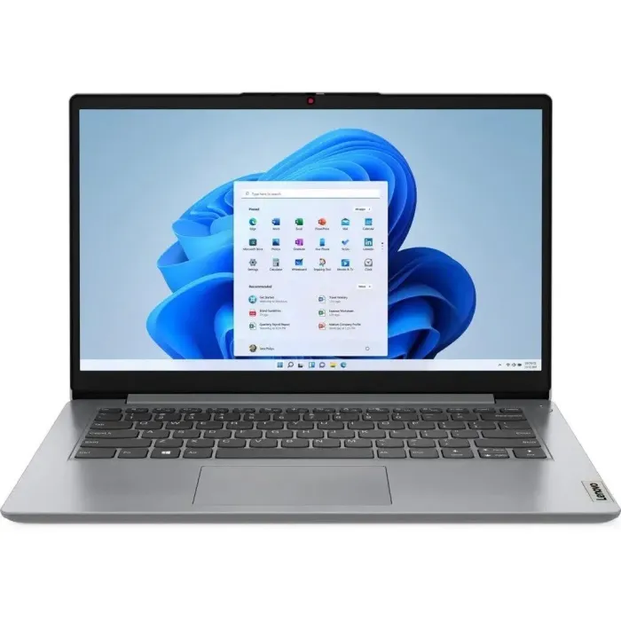 Ультрабук Lenovo IdeaPad 1 14IGL7 / 14" TN / Intel Pentium Silver N5030 (4 ядра по 1.1-3.1 GHz) / 4GB DDR4 / 128GB eMMC / UHD Graphics 605 / WebCam / HDMI - зображення 2