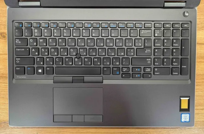 Мобільна робоча станція Dell Precision 7540 / 15,6" (1920x1080) IPS / Intel Core i7-9850H (6 (12) ядер по 2,6 - 4,6 ГГц) / 32 ГБ DDR4 / 512 ГБ SSD / nVidia Quadro RTX 3000, 6 ГБ GDDR6, 192-біт / WebCam / TouchID / Windows 10 б/в - зображення 3