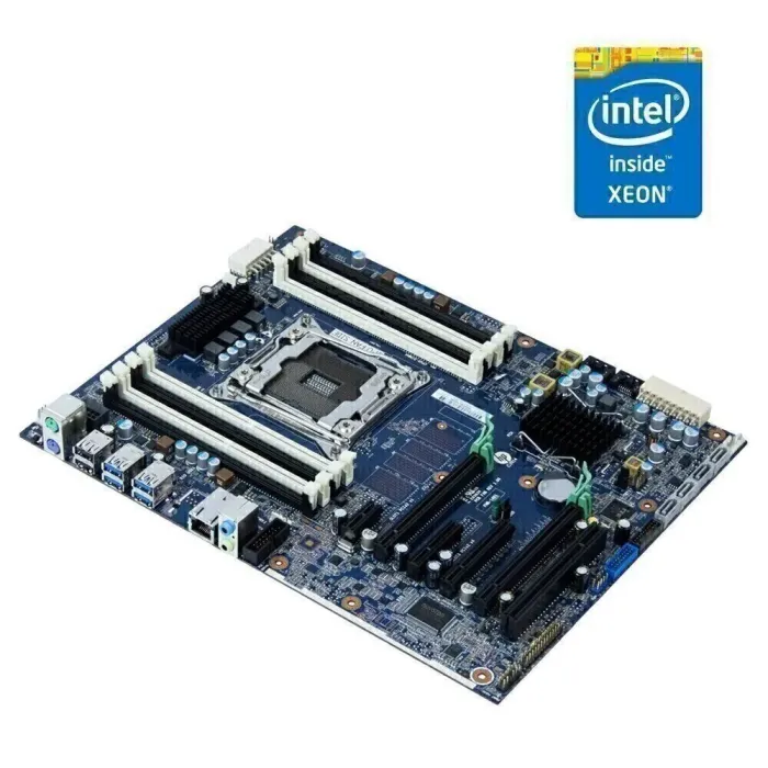 Комплект: Материнська плата HP Z440 / Intel Xeon E5-2690 v4 (14 (28) ядер по 2.6 - 3.5 GHz) (аналог i7-11700F) / Socket LGA 2011 v3+v4 / NVMe boot + рамка кріплення 2011 (для вежі кулера) б/в - зображення 1