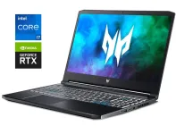 Ігровий ноутбук Б-клас Acer Predator Triton PT315-53 / 15.6" (2560x1440) IPS / Intel Core i7-11800H (8 (16) ядер по 2.3 - 4.6 GHz) / 16 GB DDR4 / 512 GB SSD / nVidia GeForce RTX 3070, 8 GB GDDR6, 256-bit / WebCam б/в