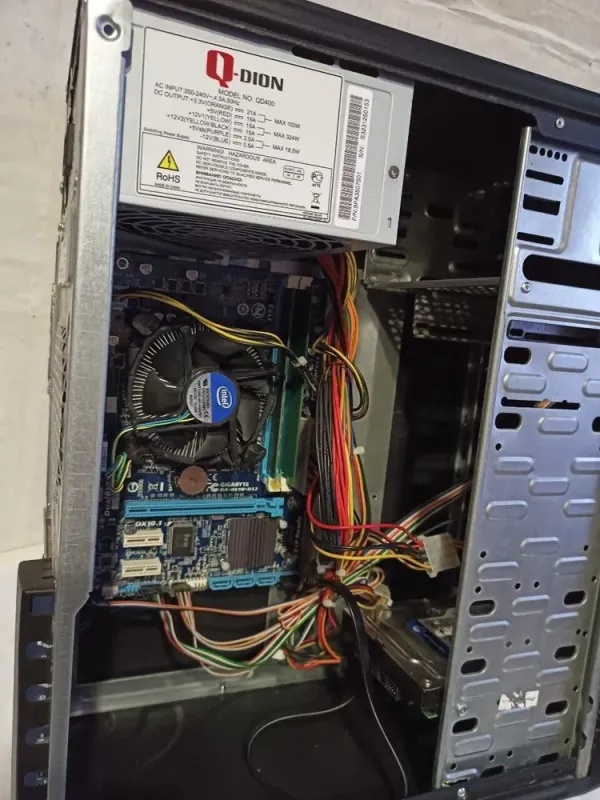 ПК Б-клас LogicPower Tower / Intel Core i5-2400S (4 ядра по 2.5 - 3.3 GHz) / 8 GB DDR3 / 320 GB HDD / Intel HD Graphics 2000 / 400W б/в - зображення 5