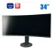Монітор Samsung C34H890WJU / 34" (3440x1440) VA / HDMI, DisplayPort, Audio, USB 3.0 / VESA 100x100 б/в
