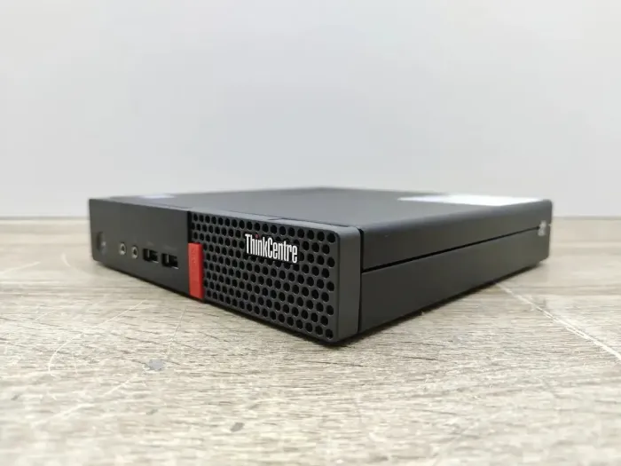 Неттоп Lenovo ThinkCentre M910q Tiny USFF / Intel Core i5-6500T (4 ядра по 2.5 - 3.1 GHz) / 8 GB DDR4 / 240 GB SSD / Intel HD Graphics 530 б/в - зображення 5
