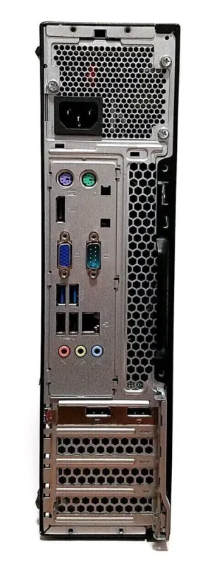 Ігровий ПК Lenovo ThinkCentre M700 SFF / Intel Core i3-6100 (2 (4) ядра по 3.7 GHz) / 16 GB DDR4 / 256 GB SSD / AMD Radeon R7 250, 2 GB GDDR3, 128-bit / Win 10 Home б/в - зображення 3