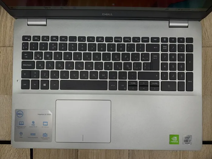 Ультрабук Б-клас Dell Inspiron 15 5593 / 15.6" (1920x1080) IPS / Intel Core i7-1065G7 (4 (8) ядра по 1.3 - 3.9 GHz) / 8 GB DDR4 / 256 GB SSD / nVidia GeForce MX230, 2 GB GDDR5, 64-bit / WebCam / Windows 10 б/в - зображення 4