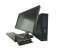 Комплект ПК: комп'ютер Fujitsu Esprimo D556 E90 SFF / Intel Core i3-6100 (2 (4) ядра по 3,7 ГГц) / 16 ГБ DDR4 / 512 ГБ SSD / Intel HD Graphics 530 + Монітор 24" (1920x1080) TN  б/в