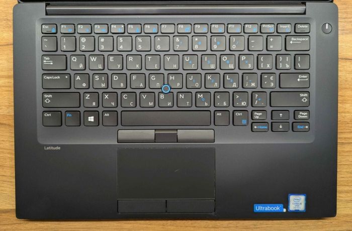 Ультрабук Dell Latitude 7480 / 14" (1920x1080) IPS Touch / Intel Core i5-7300U (2 (4) ядра по 2.6 - 3.5 GHz) / 8 GB DDR4 / 256 GB SSD / Intel HD Graphics 620 / WebCam / Windows 10 б/в - изображение 3