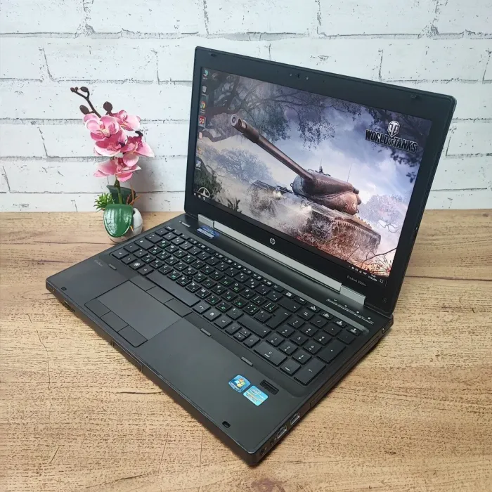 Ноутбук Б-клас HP EliteBook 8560w / 15.6" (1600x900) TN / Intel Core i5-2520M (2 (4) ядра по 2.5 - 3.2 GHz) / 8 GB DDR3 / 256 GB SSD / nVidia Quadro 2000M, 2 GB GDDR3, 128-bit / WebCam / DVD-ROM б/в - зображення 4