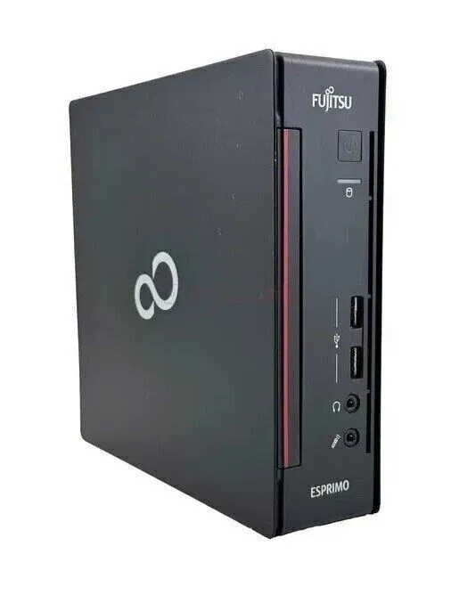 Неттоп Б-клас Fujitsu Esprimo Q556 USFF / Intel Core i5-7400T (4 ядра по 2.4 - 3.0 GHz) / 32 GB DDR4 / 2000 GB SSD / Intel HD Graphics 530 б/в - зображення 2