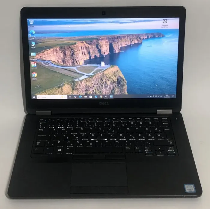Ультрабук Б-клас Dell Latitude E5470 / 14" (1366x768) TN / Intel Core i5-6300U (2 (4) ядра по 2.4 - 3.0 GHz) / 8 GB DDR4 / 128 GB SSD / Intel HD Graphics 530 / WebCam / Win 10 Pro б/в - зображення 2