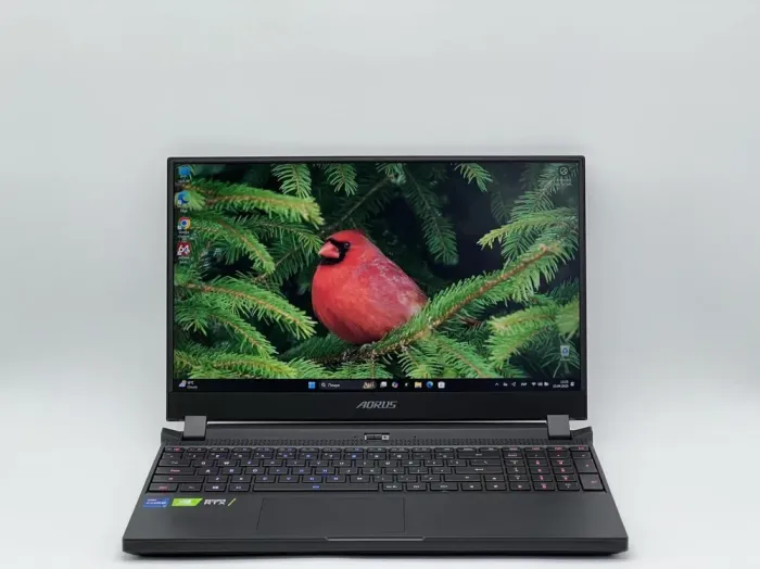 Ігровий ноутбук Gigabyte Aorus 15P KD / 15.6" (1920x1080) IPS / Intel Core i7-11800H (8 (16) ядер по 2.3 - 4.6 GHz) / 32 GB DDR4 / 960 GB SSD / nVidia GeForce RTX 3060, 6 GB GDDR6, 192-bit / WebCam б/в - зображення 6