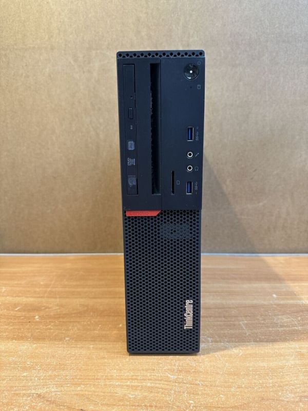 Комп'ютер Lenovo ThinkCentre M700 SFF / Intel Core i5-6500 (4 ядра по 3.2 - 3.6 GHz) / 8 GB DDR4 / 240 GB SSD / Intel HD Graphics 530 / 210W / DVD-RW / DisplayPort б/в - зображення 3
