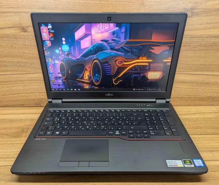 Мобільна робоча станція Fujitsu Celsius H780 / 15.6" (1920x1080) IPS / Intel Core i7-8750H (6 (12) ядер по 2.2 - 4.1 GHz) / 32 GB DDR4 / 512 GB SSD / nVidia Quadro P600, 4 GB GDDR5, 128-bit / 4G / HDMI / WebCam / Windows 10 б/в - зображення 2