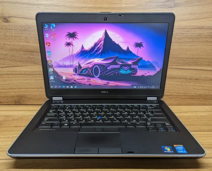 Ноутбук Dell Latitude E6440 / 14" (1366x768) TN / Intel Core i5-4310M (2 (4) ядра по 2.7 - 3.4 GHz) / 8 GB DDR3 / 256 GB SSD / Intel HD Graphics 4600 / WebCam / Windows 10 б/в - зображення 2