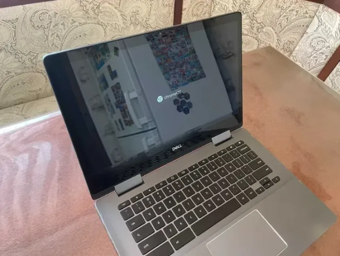 Ультрабук Dell Inspiron Chromebook 7486 / 14" (1920x1080) IPS Touch / Intel Core i3-8130U (2 (4) ядра по 2.2 - 3.4 GHz) / 4 GB DDR4 / 128 GB SSD / Intel UHD Graphics 620 / WebCam / Chrome OS б/в - зображення 5