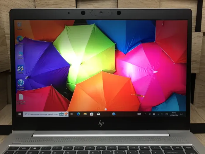 Ультрабук Б-клас HP EliteBook 840 G6 / 14" (1920x1080) IPS Touch / Intel Core i7-8665U (4 (8) ядра по 1.9 - 4.8 GHz) / 8 GB DDR4 / 256 GB SSD M.2 / Intel UHD Graphics 620 / WebCam / Fingerprint / HDMI б/в - зображення 3