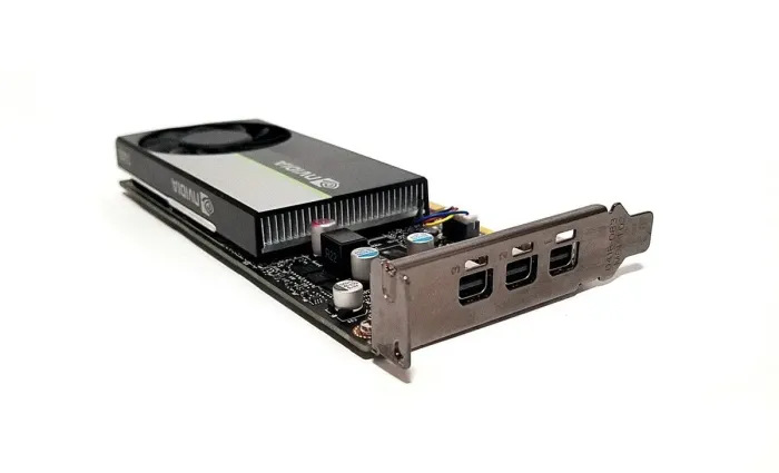 Дискретна відеокарта nVidia Quadro T400, 4 GB GDDR6, 64-bit / 3x miniDP / SFF б/в - зображення 4
