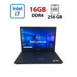 Ноутбук Б-клас Dell Latitude 3400 / 14" (1920х1080) IPS / Intel Core i7-8565U (4 (8) ядра по 1.8 - 4.6 GHz) / 8 GB DDR4 / 256 GB SSD / nVidia GeForce MX130, 2 GB GDDR5, 64-bit / WebCam б/в