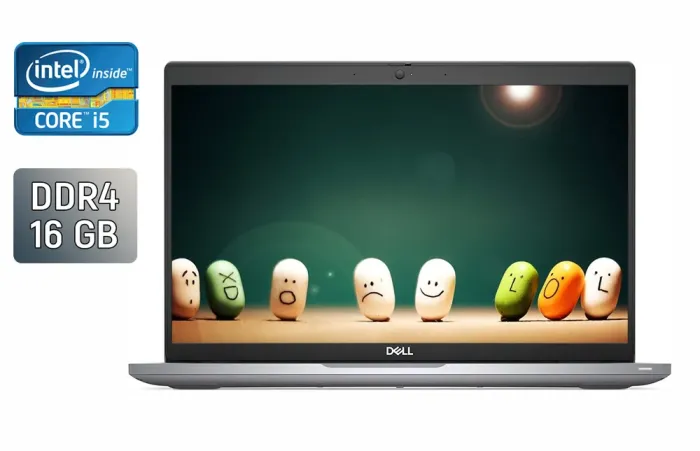 Ультрабук Dell Latitude 5420 / 14" (1920x1080) IPS / Intel Core i5-1145G7 (4 (8) ядра по 2.6 - 4.4 GHz) / 16 GB DDR4 / 480 GB SSD / Intel Iris Xe Graphics / WebCam / TouchID / Windows 10 б/в - зображення 1